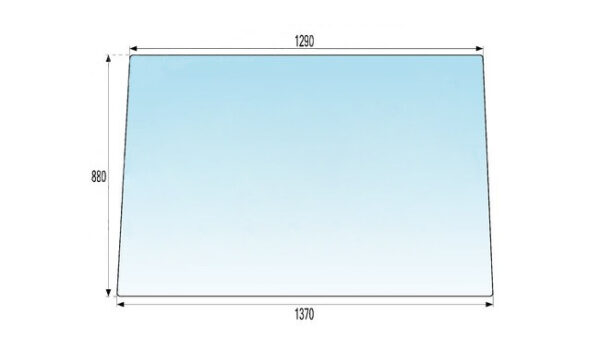 Staklo kabine prednje ZETOR
