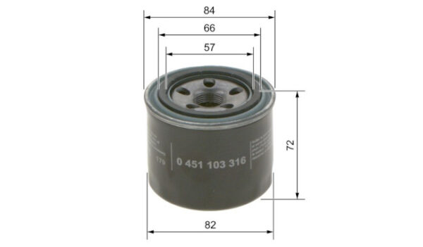 Filter goriva M20x1,5
