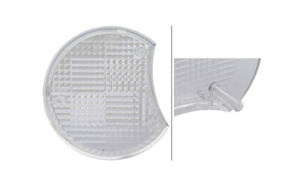 Staklo pozicione lampe Ø112 mm lijevo FENDT