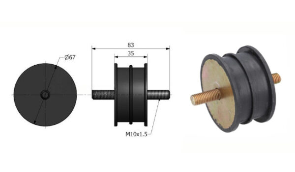 Oslonac Ø67 mm